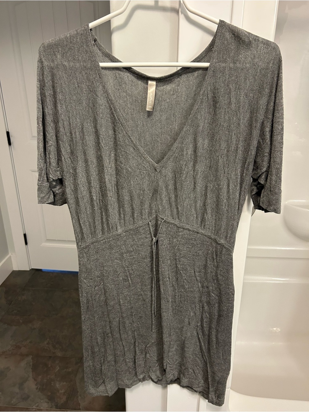 Maternity V-Neck Knit Tunic